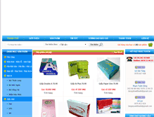 Tablet Screenshot of giayvietthanh.com